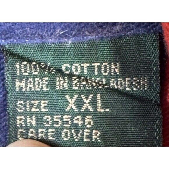 Greatland Apparel‎ Shirt Men's XXL Long Sleeve Heavyweight Cotton Orange - Picture 8 of 11